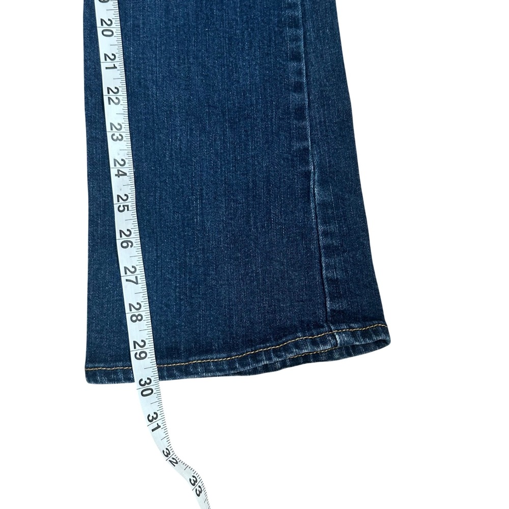 American Eagle Kick Boot Jeans Womens 8 Regular Low Rise Dark Wash - Picture 7 of 7
